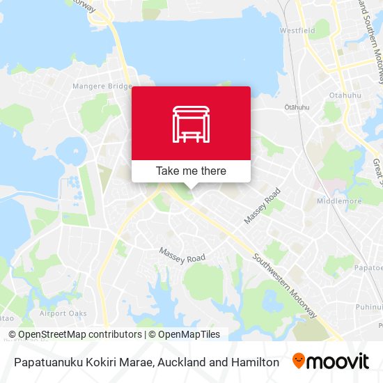 Papatuanuku Kokiri Marae map