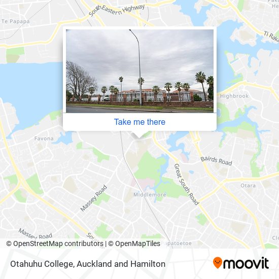 Otahuhu College地图