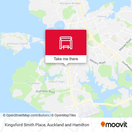 Kingsford Smith Place map