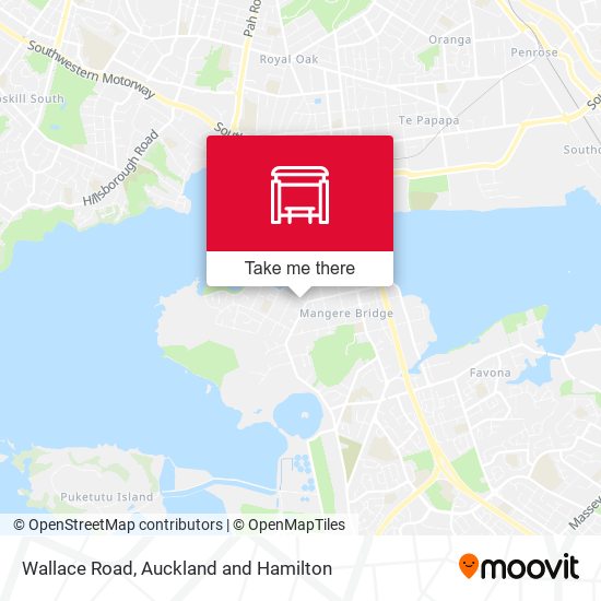 Wallace Road map