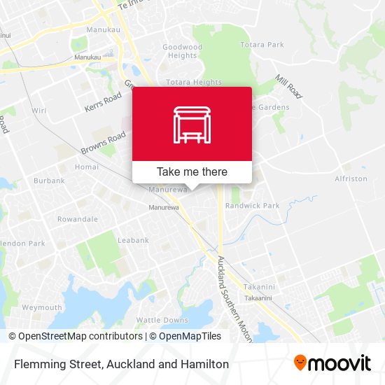 Flemming Street map