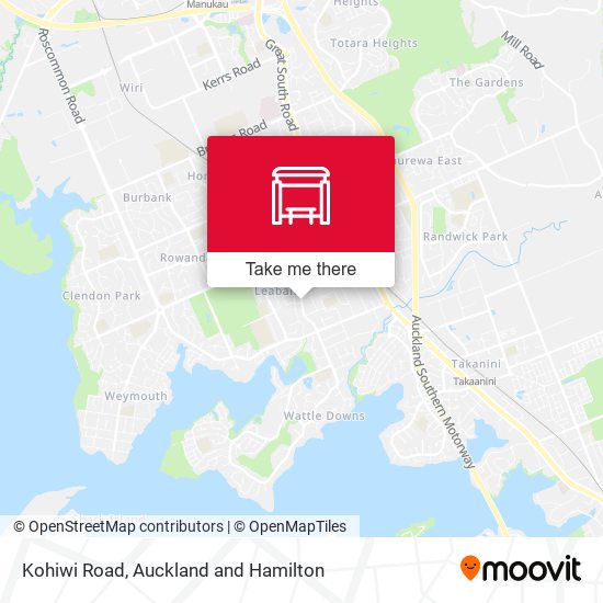 Kohiwi Road map