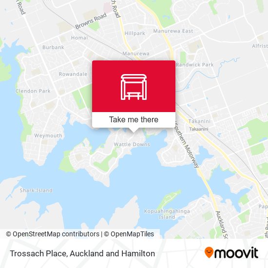 Trossach Place map