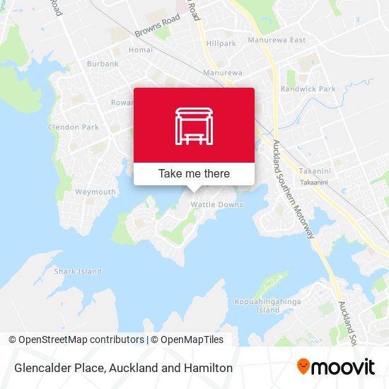 Glencalder Place map