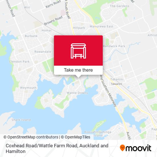 Coxhead Road/Wattle Farm Road map