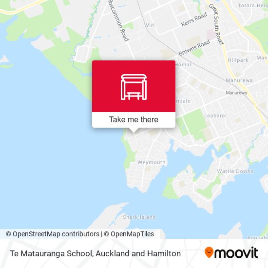 Te Matauranga School map