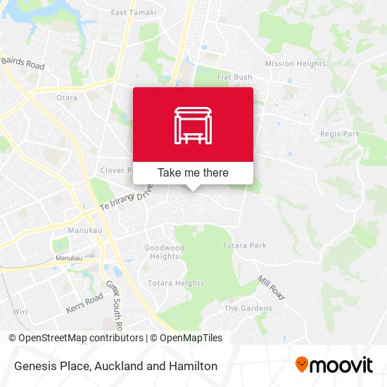 Genesis Place map