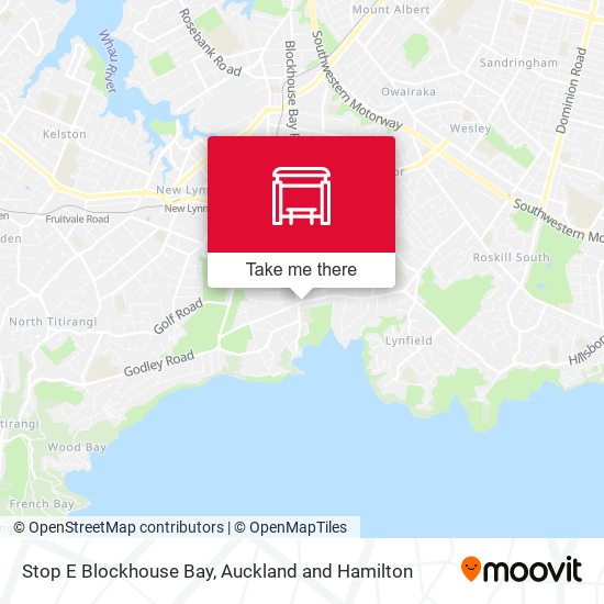 Stop E Blockhouse Bay map