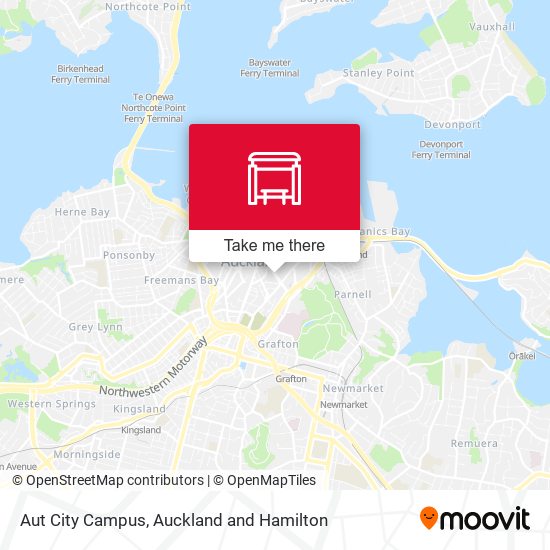 Aut City Campus map