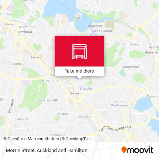 Morrin Street map