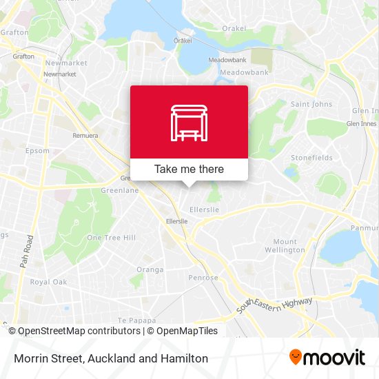 Morrin Street map