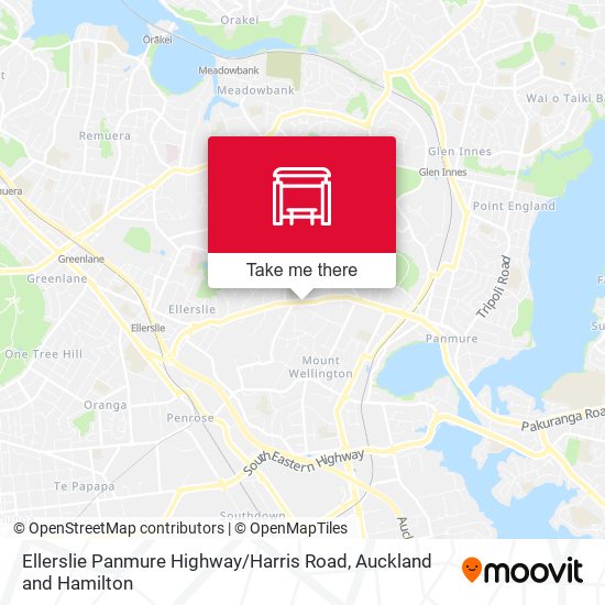 Ellerslie Panmure Highway / Harris Road map