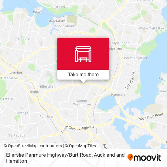Ellerslie Panmure Highway / Burt Road map