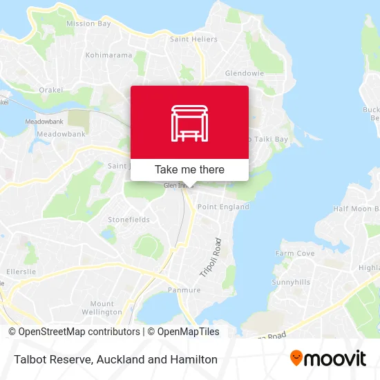 Talbot Reserve map