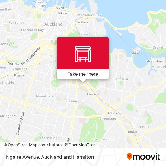Ngaire Avenue map