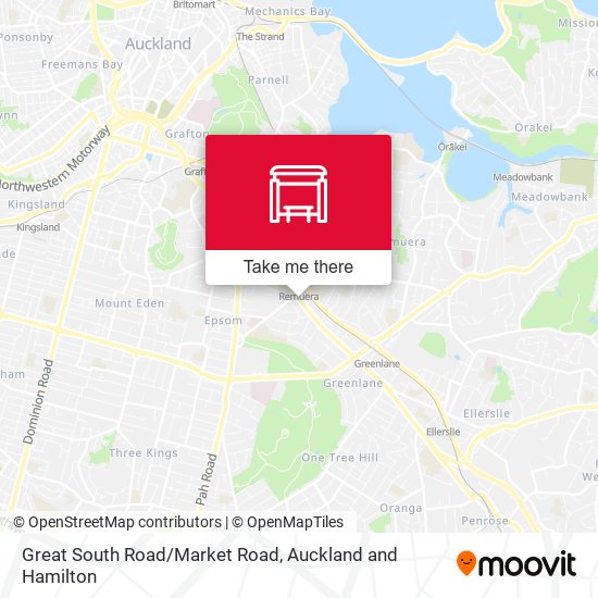Great South Road/Market Road map