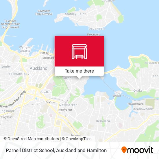 Parnell District School map
