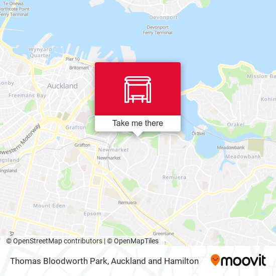 Thomas Bloodworth Park map