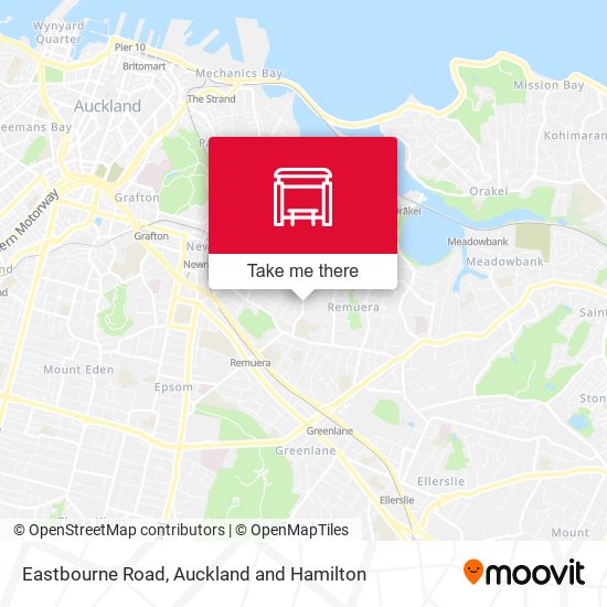 Eastbourne Road map