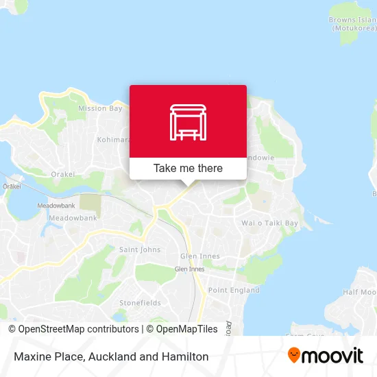 Maxine Place map