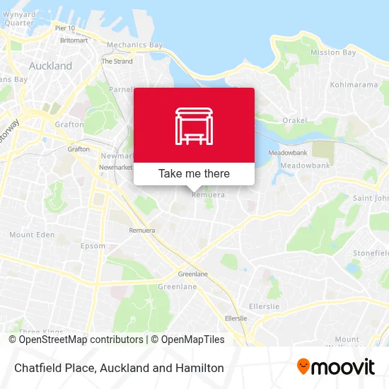 Chatfield Place map