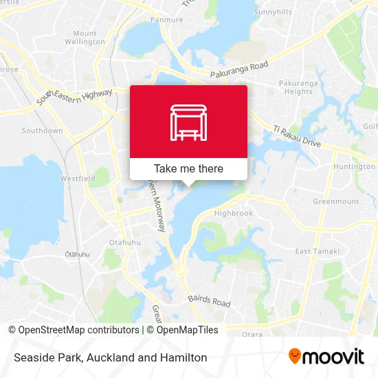 Seaside Park map