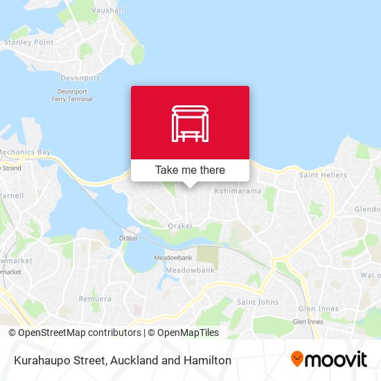 Kurahaupo Street map