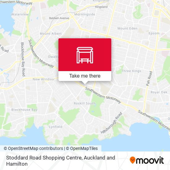 Stoddard Road Shopping Centre map