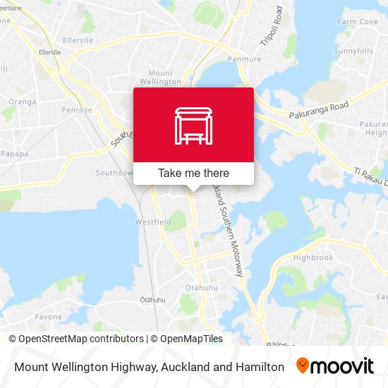 Mount Wellington Highway地图
