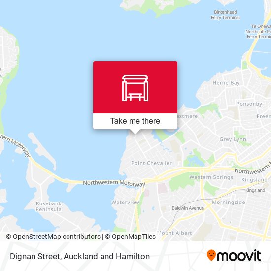 Dignan Street map