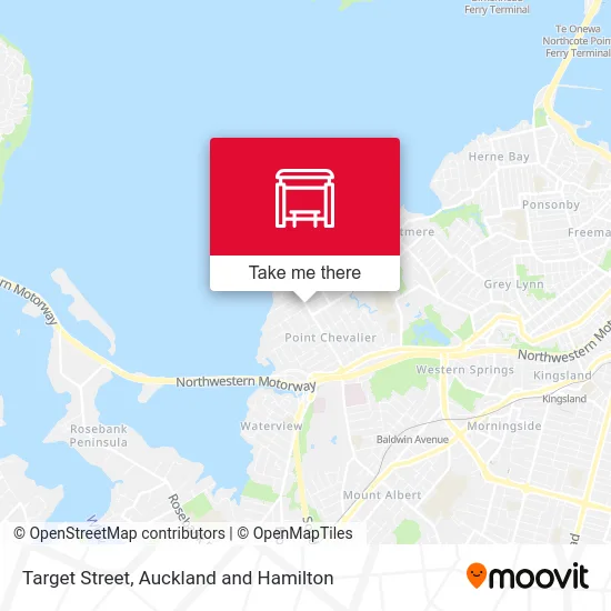 Target Street map