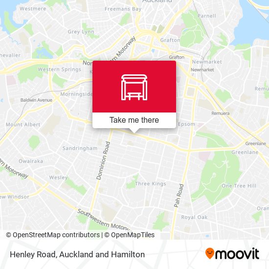 Henley Road map