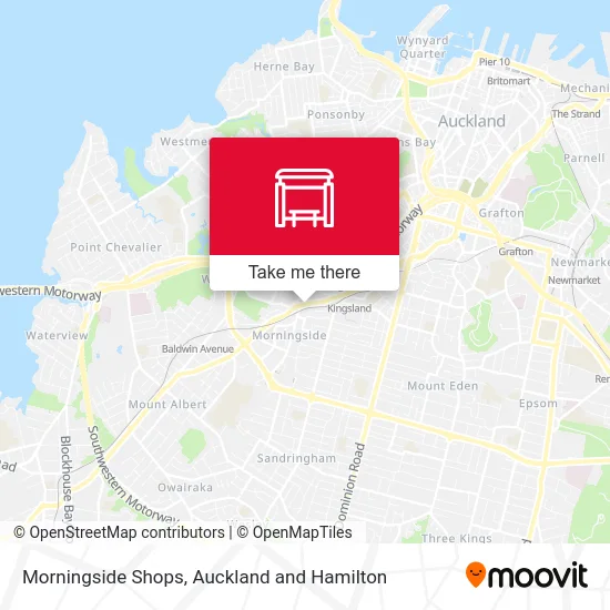 Morningside Shops map