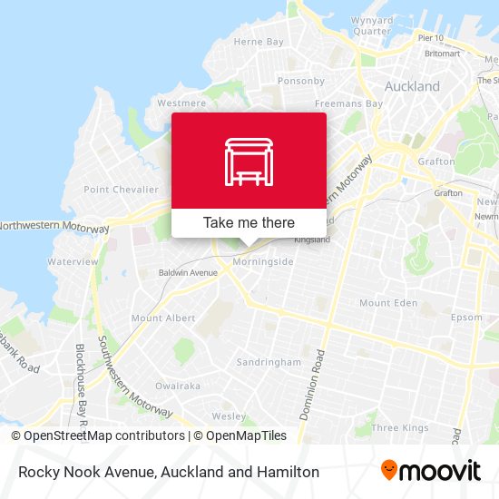 Rocky Nook Avenue map