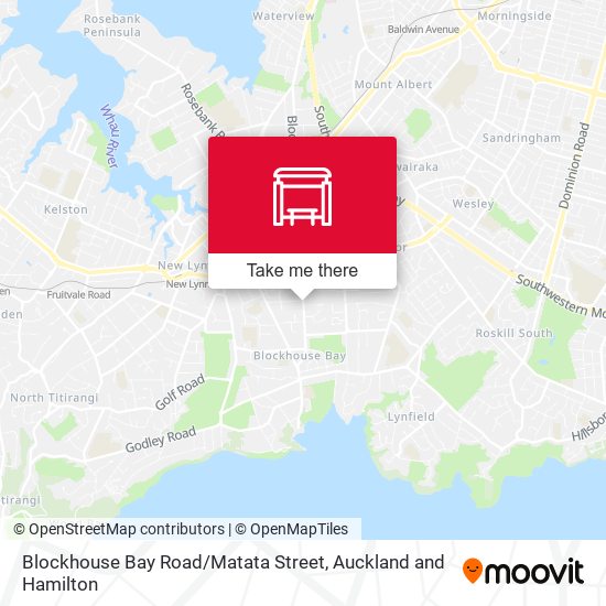 Blockhouse Bay Road / Matata Street map