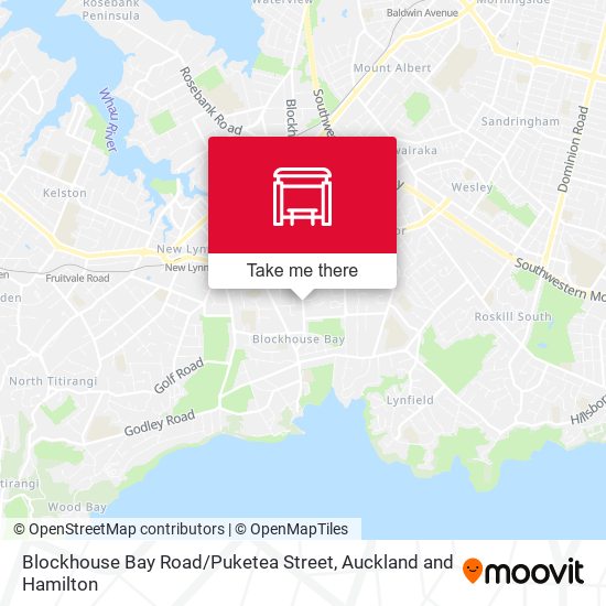 Blockhouse Bay Road / Puketea Street map