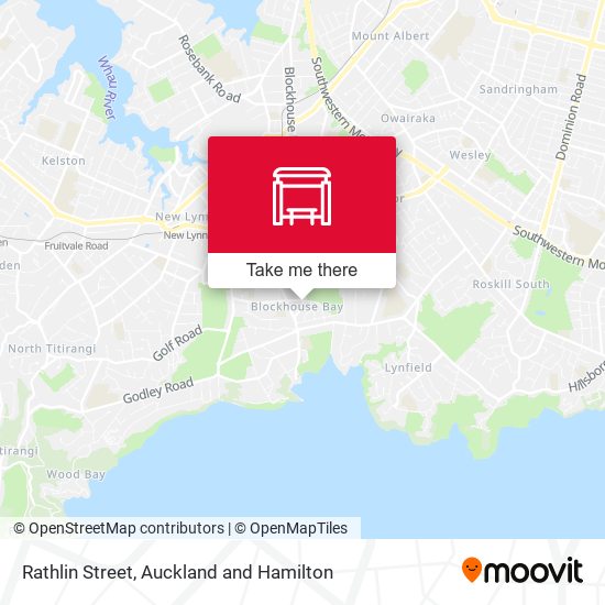 Rathlin Street map