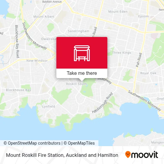 Mount Roskill Fire Station map