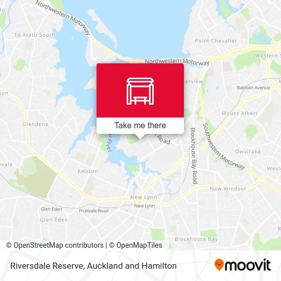 Riversdale Reserve map