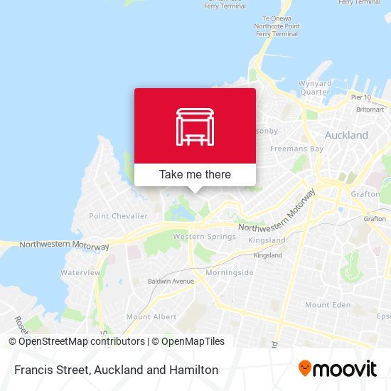 Francis Street map