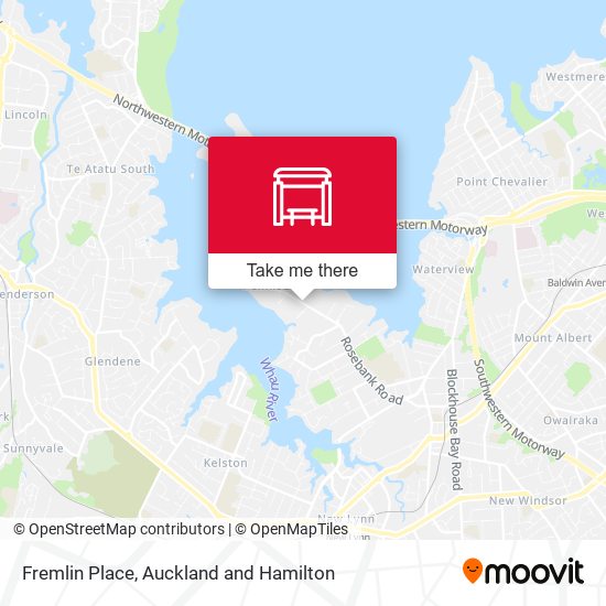 Fremlin Place map