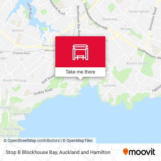 Stop B Blockhouse Bay map
