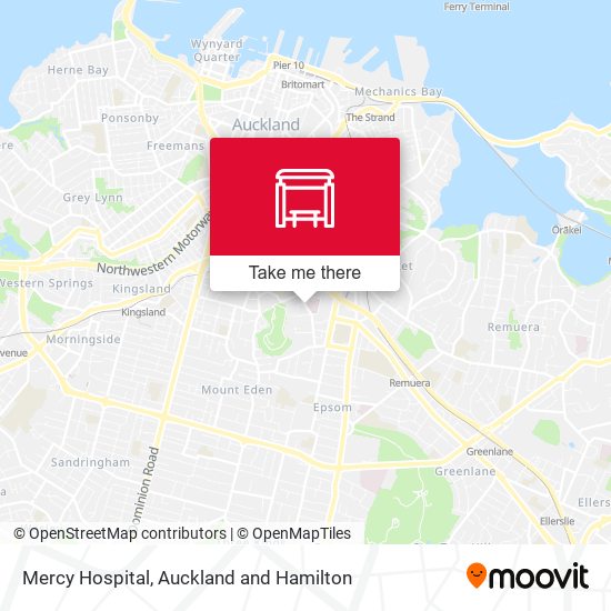 Mercy Hospital map