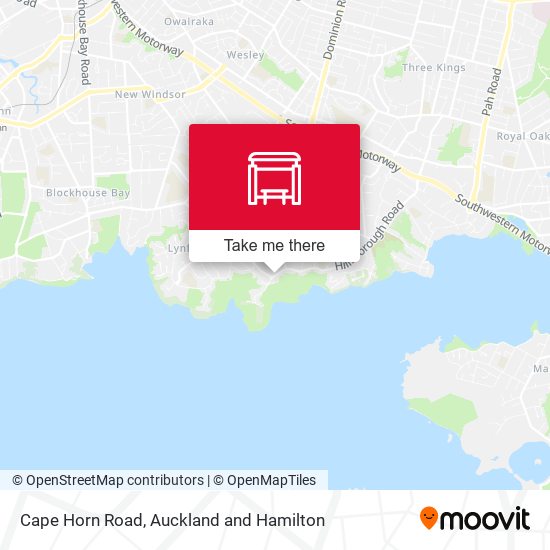 Cape Horn Road map