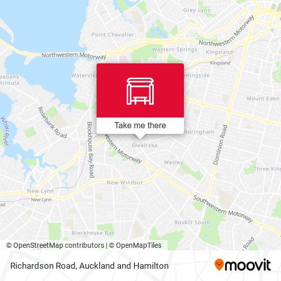 Richardson Road map