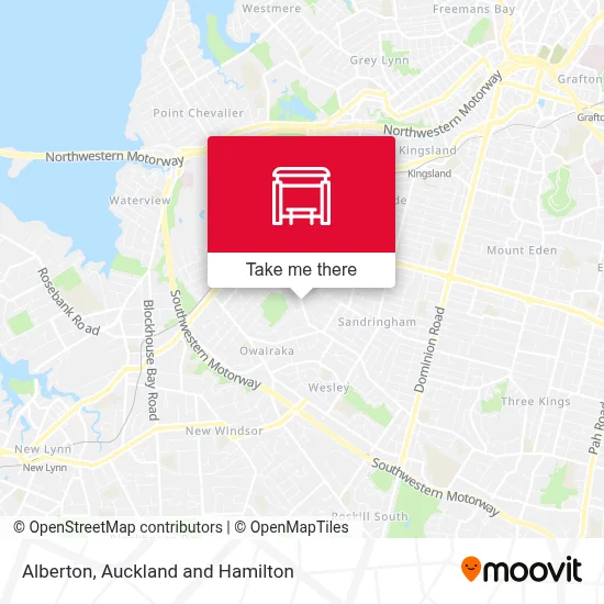 Alberton map