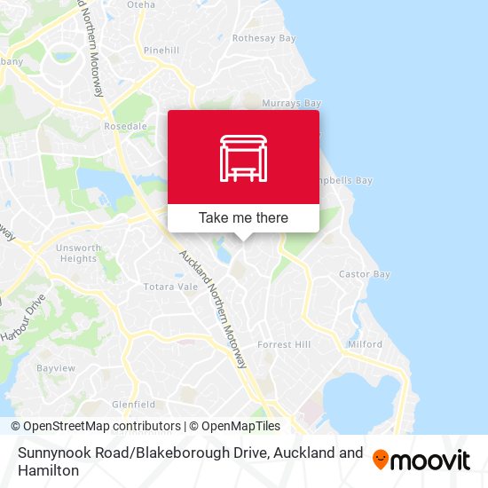 Sunnynook Road / Blakeborough Drive map