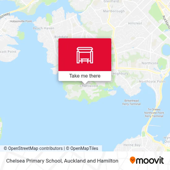 Chelsea Primary School map