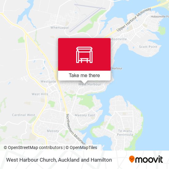 West Harbour Church map