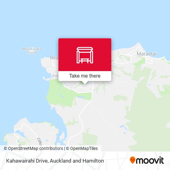 Kahawairahi Drive map
